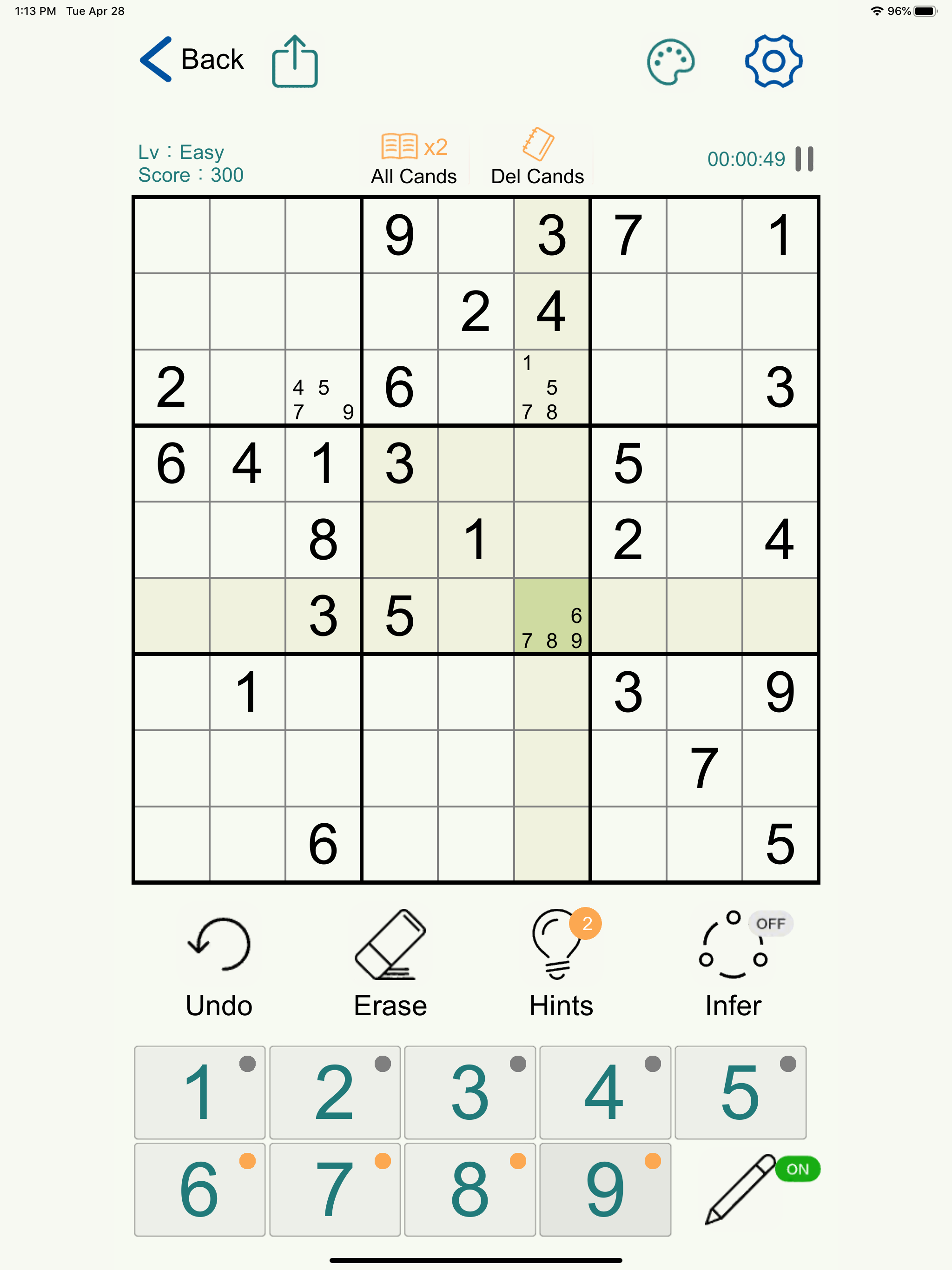 Sudoku - Logic Number Puzzles screenshot 12