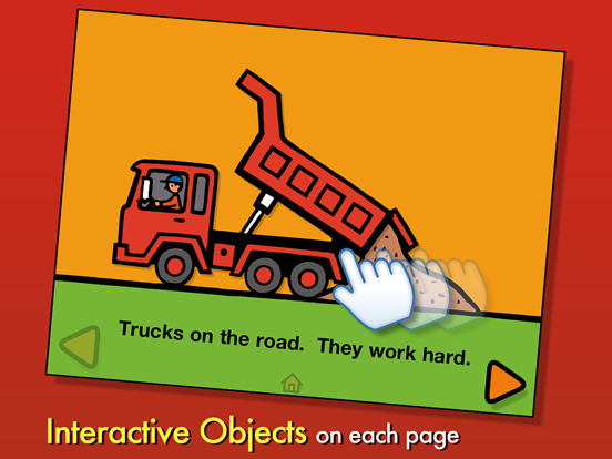 Trucks - Byron Barton iPad screenshot 4 - Book app