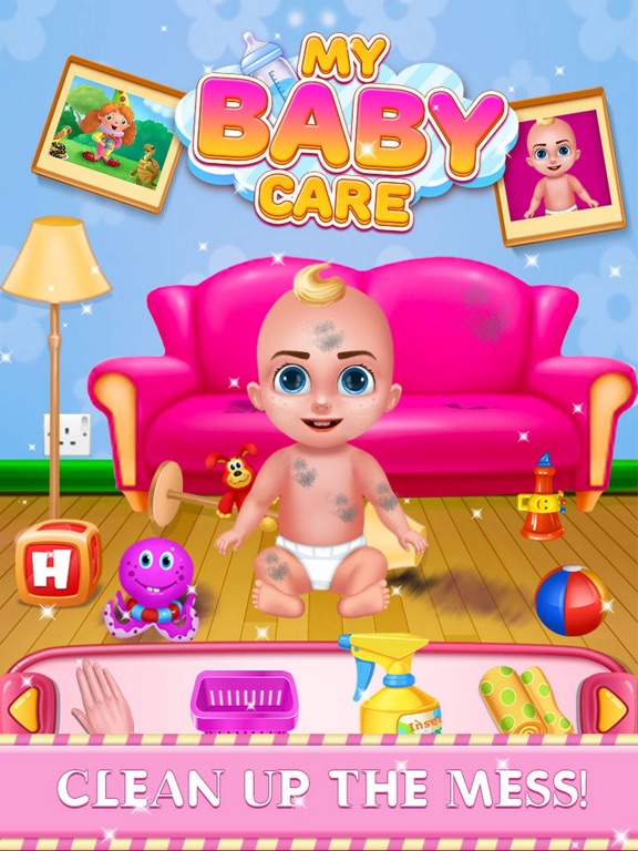 My Baby Care New Born Dress Up iPad screenshot
