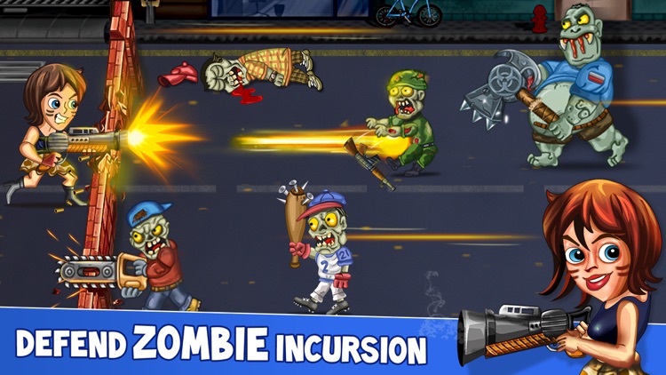 Zombie Shooter Defense