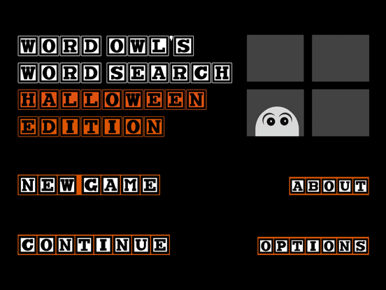 Screenshot #4 pour Word Owls WordSearch Halloween