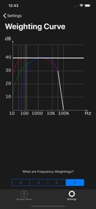 Decibel Meter(Sound Meter) Pro screenshot #3 for iPhone