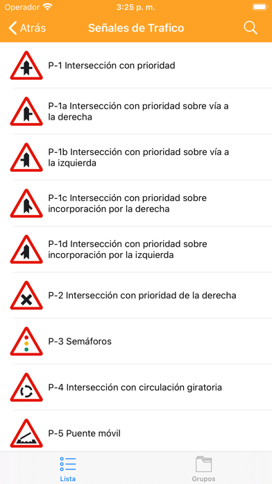 Señales de Trafico de la DGT Screenshot