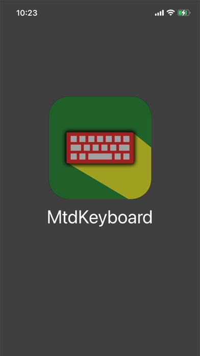 MtdKeyboard Screenshot