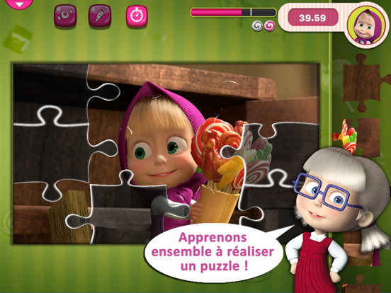Screenshot #5 pour Puzzle de Masha et Mishka 2017