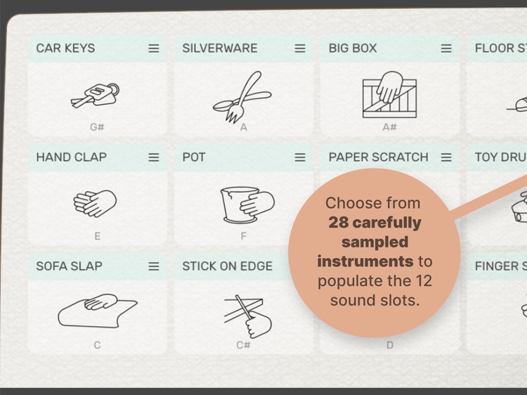 Ting - Percussion Instrument