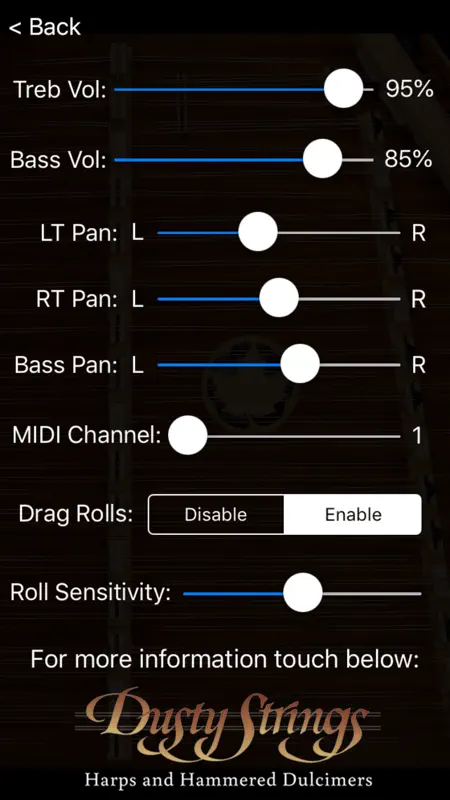 Dusty Strings 16/15 Dulcimer screenshot 3 of 4