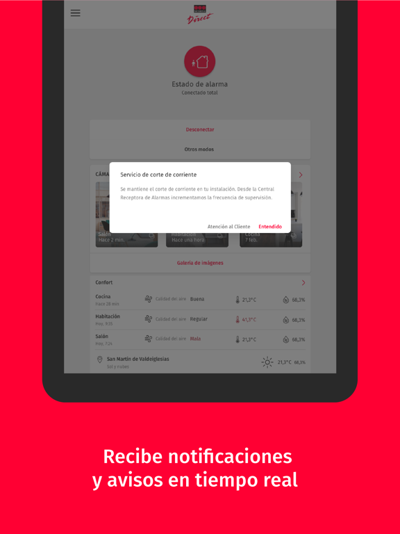 My Verisure iPad screenshot 6 - Utilities app