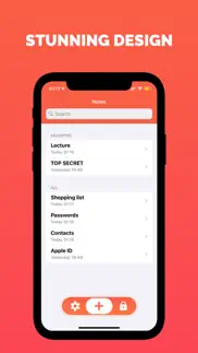 secret notes - private notepad iphone screenshot 4