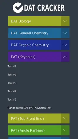 Game screenshot Dental Admission Test (DAT) mod apk