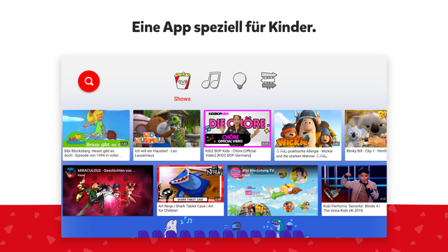 YouTube Kids Screenshot