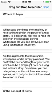 Whitespace - Writer & Editor screenshot #6 for iPhone