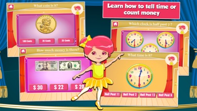 Ballerina Kids 2nd Grade Games Screenshot