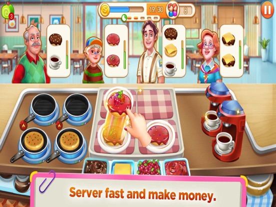 Cooking Street: Foodtown 2023 iPad screenshot 8 - Games app