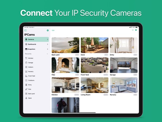 IP Camera Viewer - IPCamsのおすすめ画像1