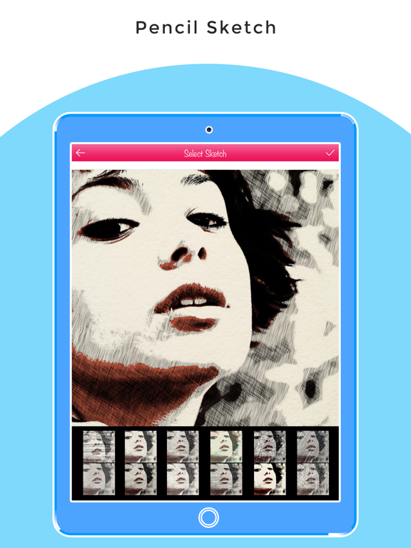 Screenshot #5 pour Sketch Photo Editor