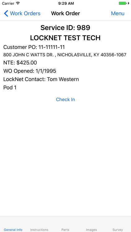 LockNet Field App