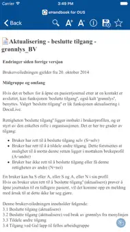 EHåndbok - OUS iphone bilder 3