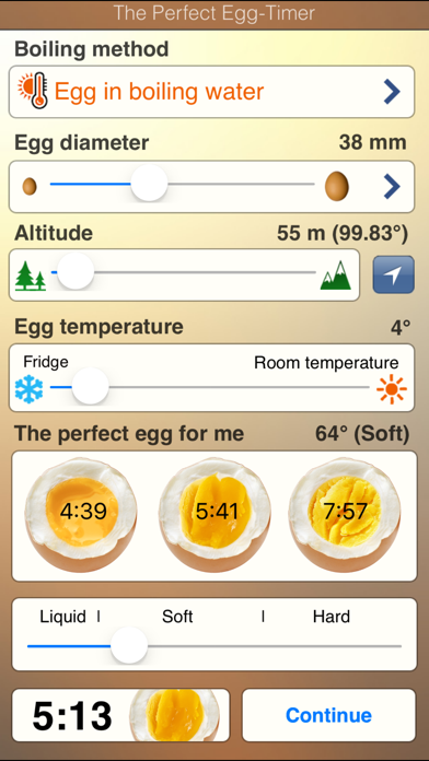 The perfect Egg timer Screenshot 3