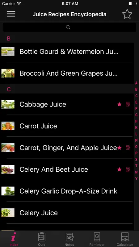 Juice Recipes Encyclopedia screenshot 6 of 8