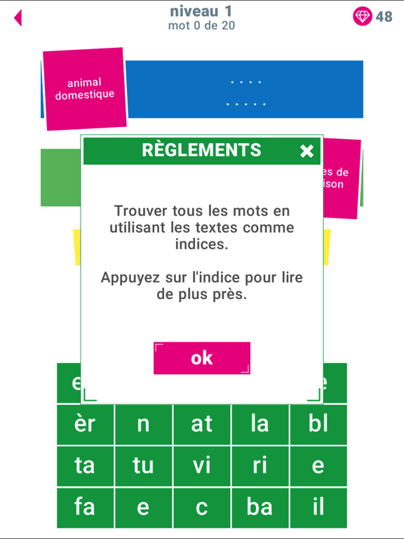 Screenshot #5 pour Mots et Indices de Maman