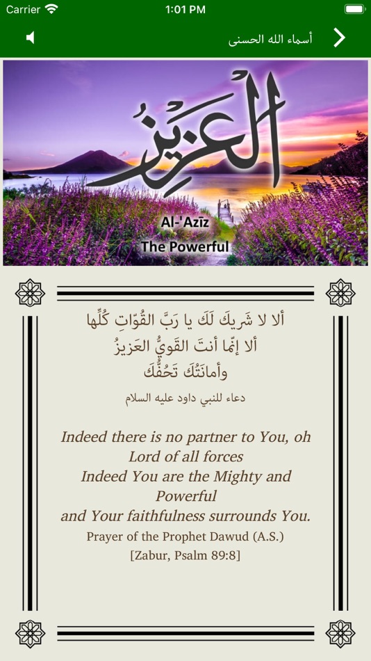 #9. Ninety Nine Names of Allah (iOS) 게시자: Al Kalima