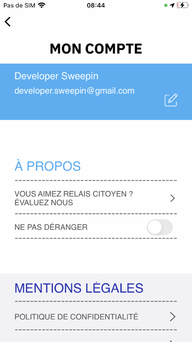 RELAIS CITOYEN Screenshot
