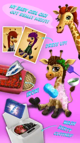 Game screenshot Baby Jungle Animal Hair Salon apk