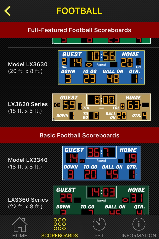 Electro-Mech Scoreboard App screenshot 4