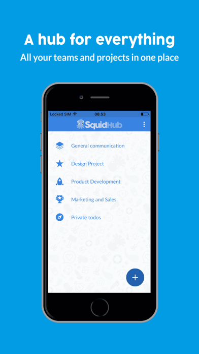 SquidHub: Organize projects