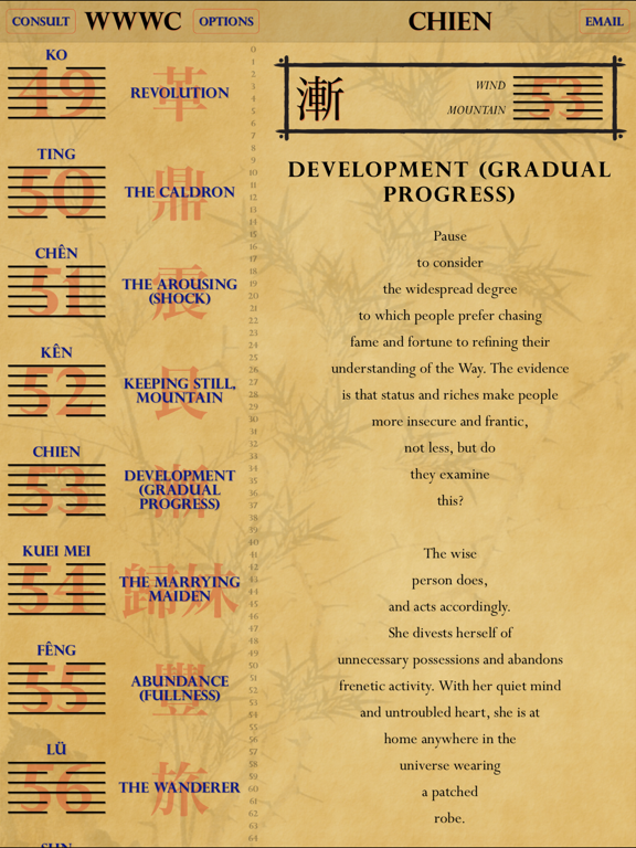 Wei Wu Wei Ching Lite iPad screenshot 10 - Lifestyle app