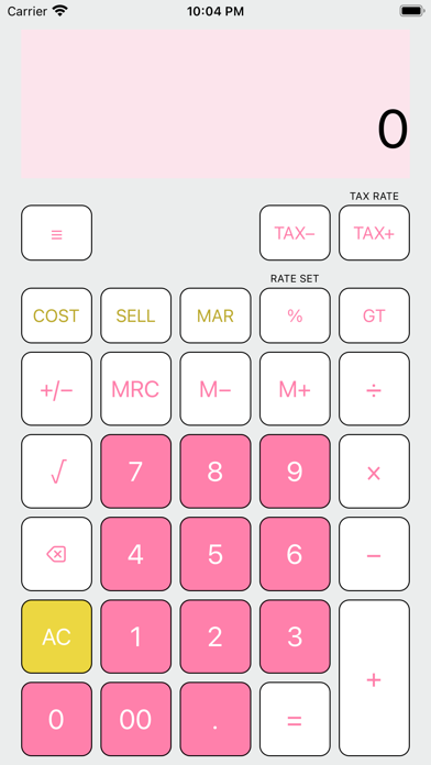 Simple Calculator. Screenshot