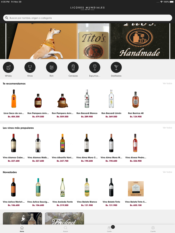 Screenshot #5 pour Licores Mundiales