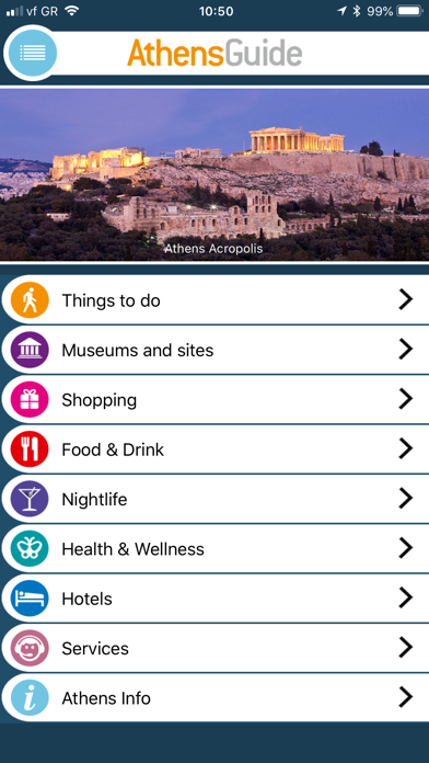 Screenshot #1 pour Your Athens Guide