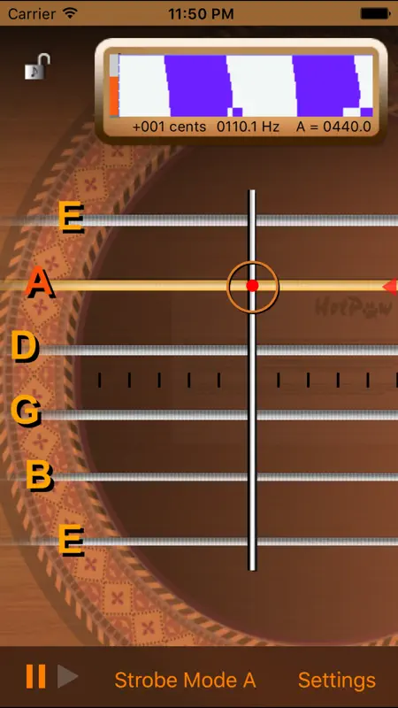 inTuna Strobe Guitar Tuner screenshot 1 of 1