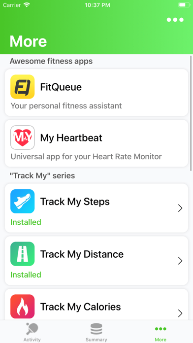 Racket Sports: Track Calories Screenshot