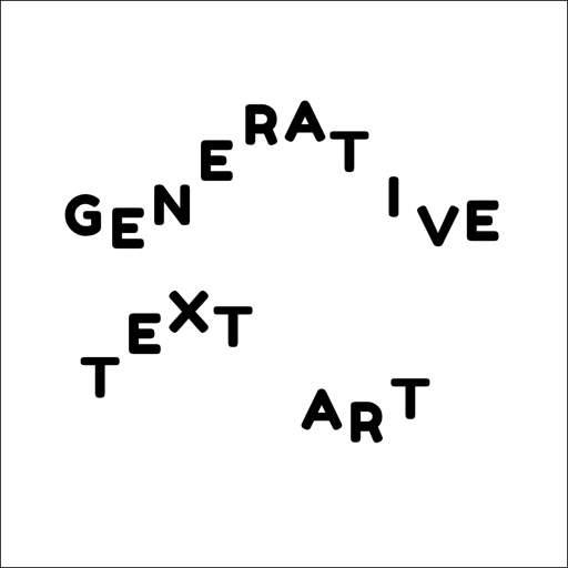 Generative Text Art