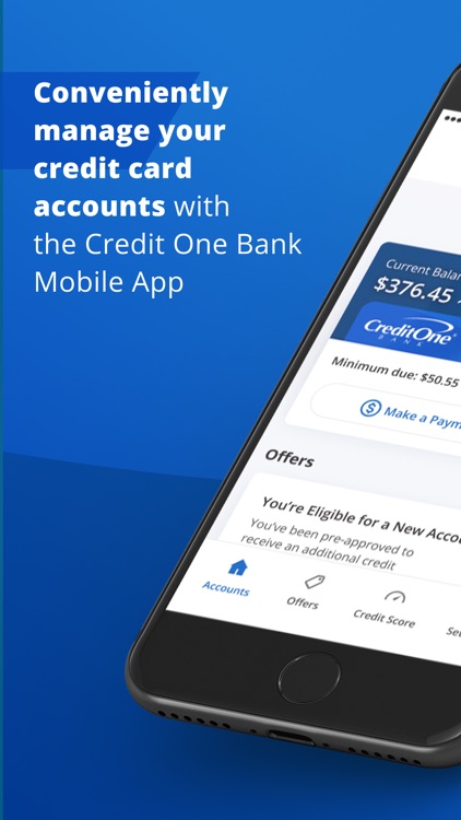 Credit One Bank Mobile screenshot-0