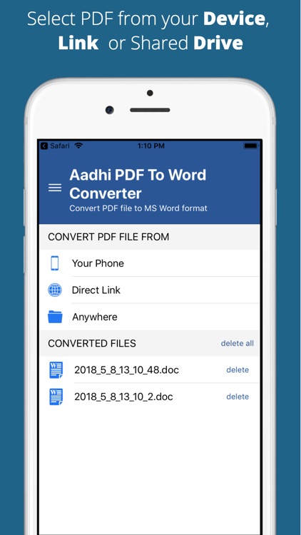 Aadhi PDF to Word Converter Pr