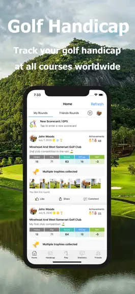 Game screenshot Golf Handicap - Online Golf mod apk