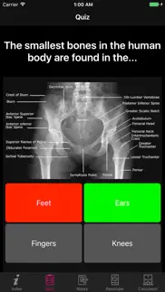 amazing human body facts, quiz iphone screenshot 2