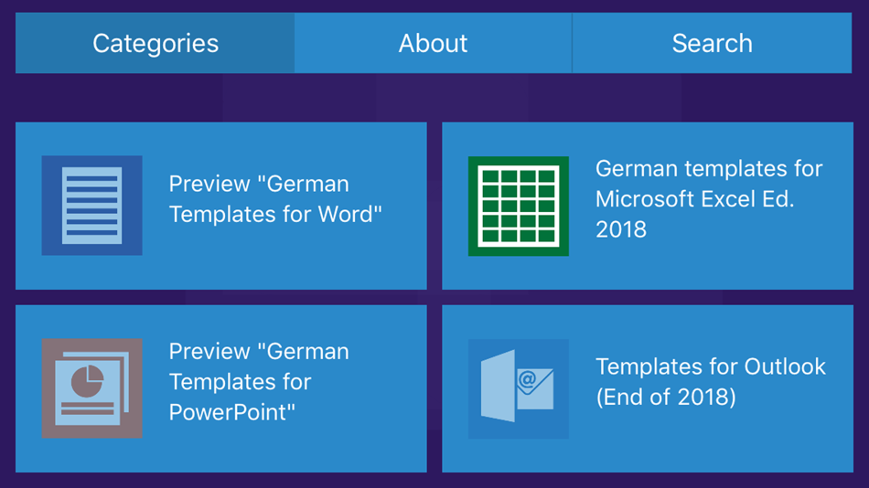 German Templates for MS Excel - 5.3.1 (3.0) - (iOS)