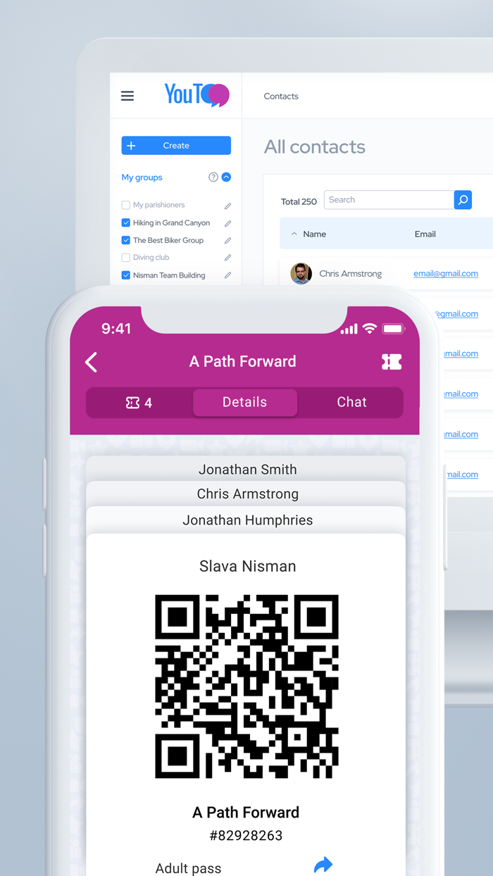 YouToo Groups and Events
