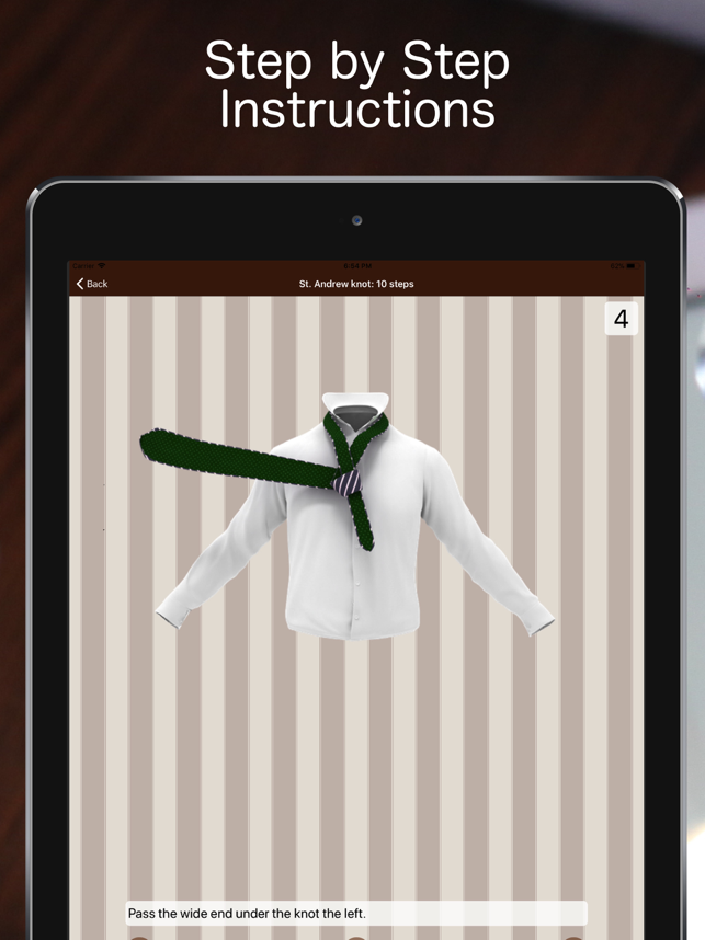 ‎Tie a Necktie 3D Animated Screenshot