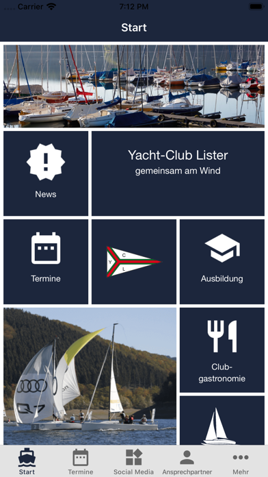 Yacht-Club Lister Screenshot