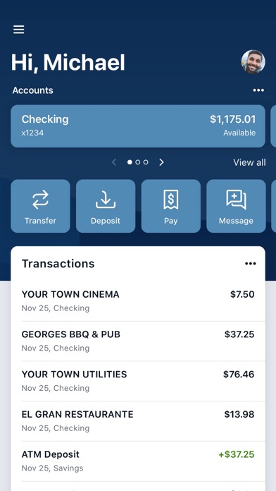 1st United CU Screenshot