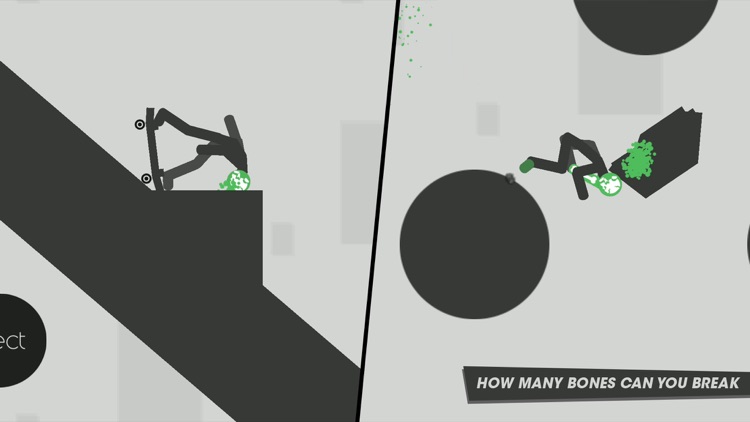 X-Stickman Dismounting