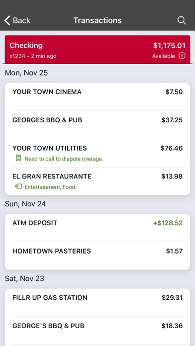 First Bank and Trust Company Screenshot