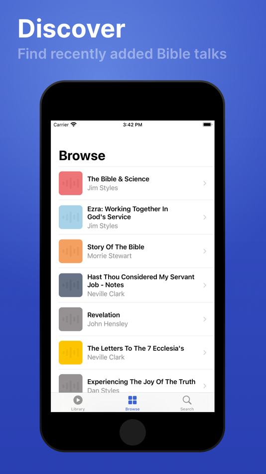 #2. Trove: Bible Talks (iOS) 由: Devin Davies