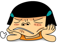 Noo-Hin Lazy Sticker